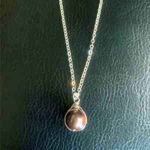 Sterling Silver Cultured Freshwater Pearl Necklace